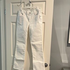 Old Navy Women's White Flare Jeans